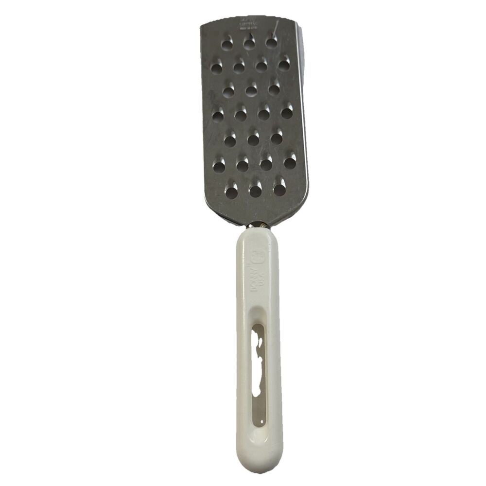 Vintage Bonny Stainless Steel Flat Grater Shredder Made In USA